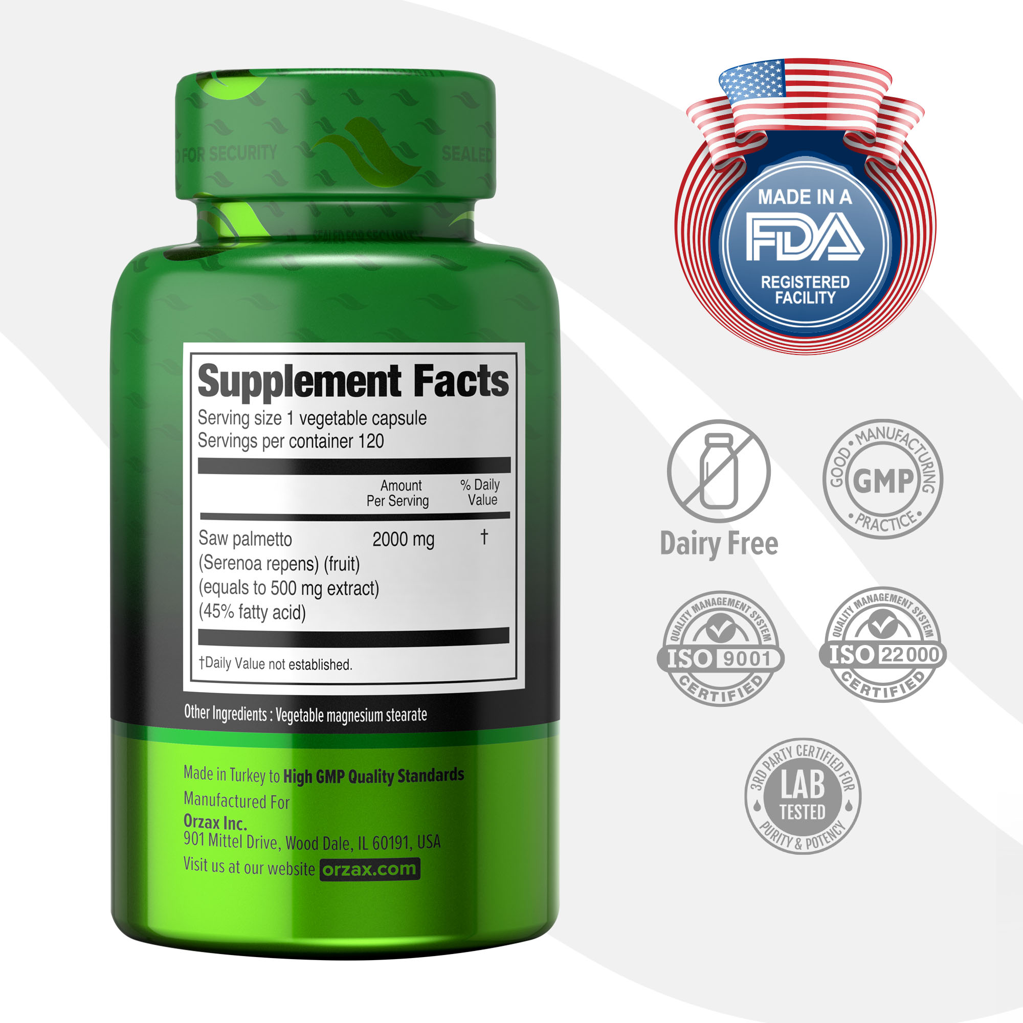 ORZAX SAW PALMETTO - Image 3