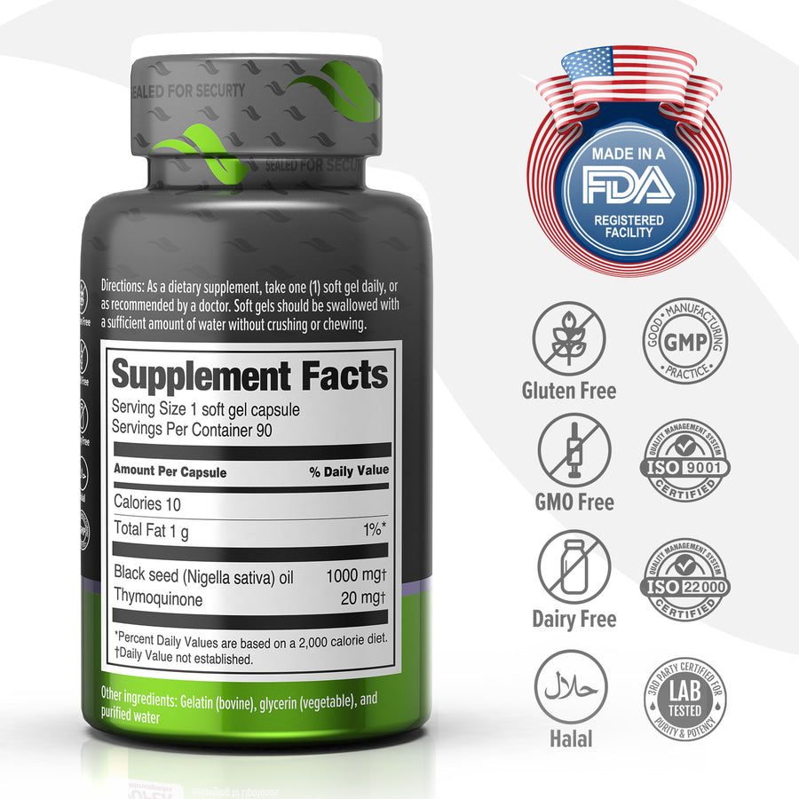 ORZAX BLACK SEED OIL - Image 2