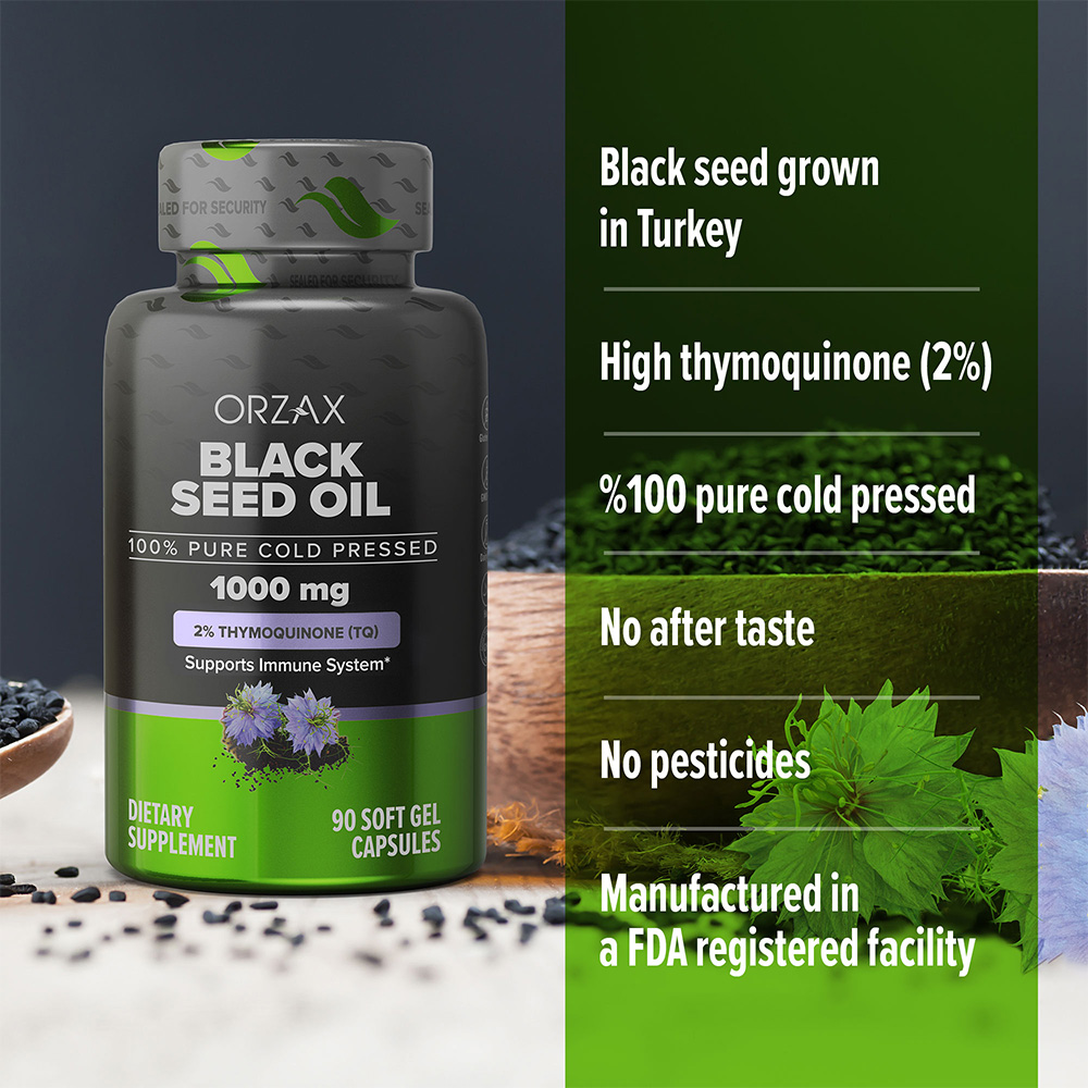 ORZAX BLACK SEED OIL - Image 7