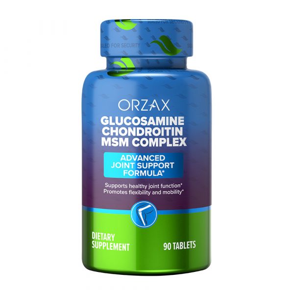 ORZAX GLUCOSAMINE CHONDROITIN MSM COMPLEX