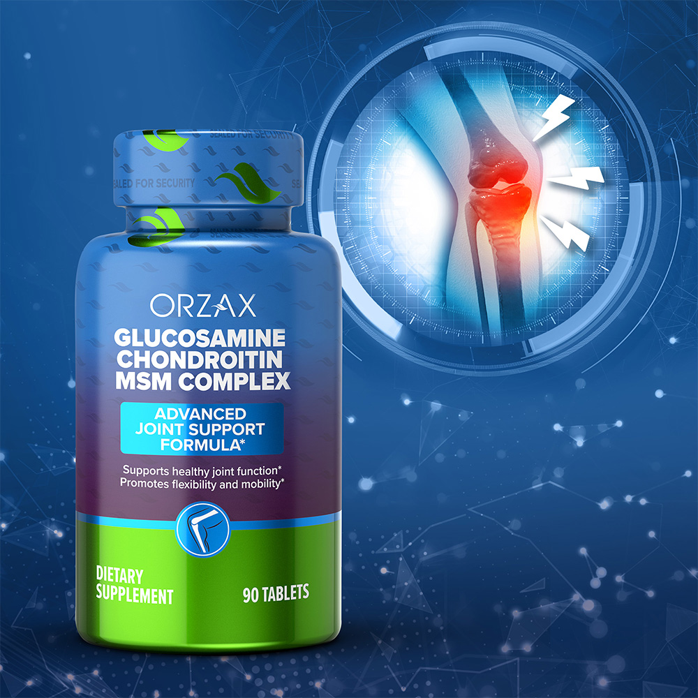 ORZAX GLUCOSAMINE CHONDROITIN MSM COMPLEX - Image 4