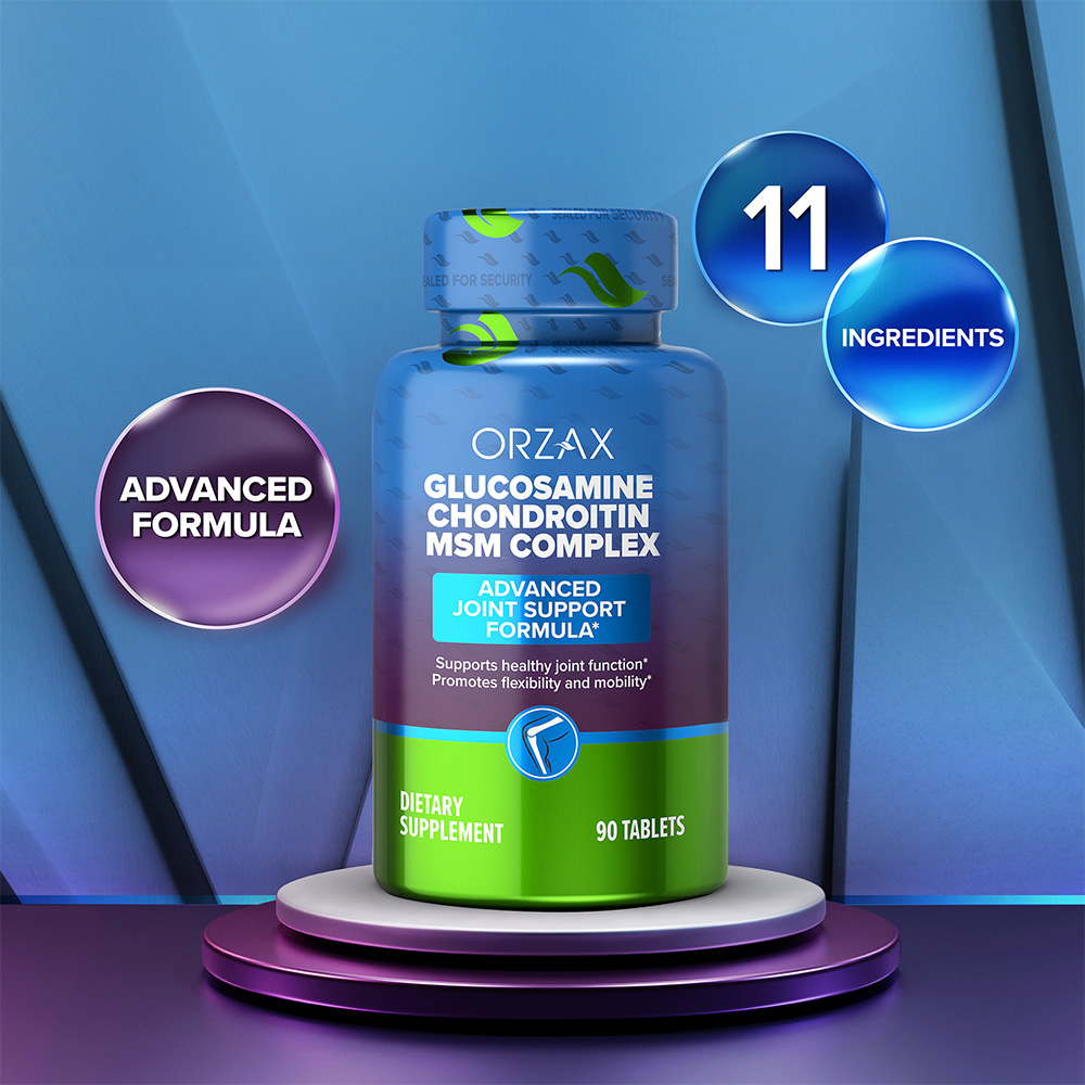 ORZAX GLUCOSAMINE CHONDROITIN MSM COMPLEX - Image 7